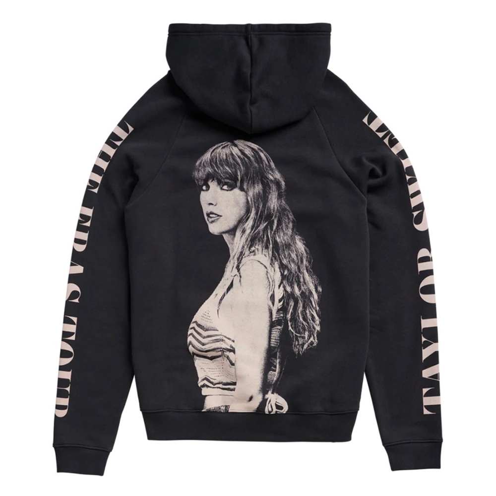 Taylor Swift Eras Tour Black Hoodie